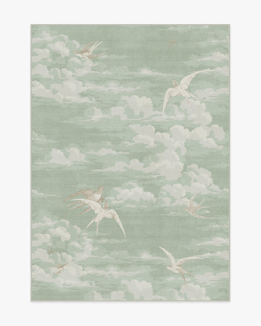 Silvi Clouds — Halı, Seaspray, AREA, beyaz zemin, 5x7