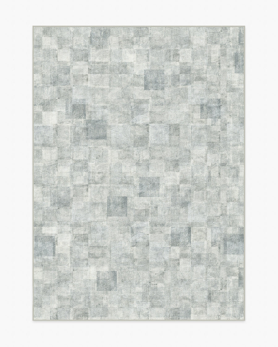 Uma — Halı, Gri, AREA, beyaz zemin, 5x7