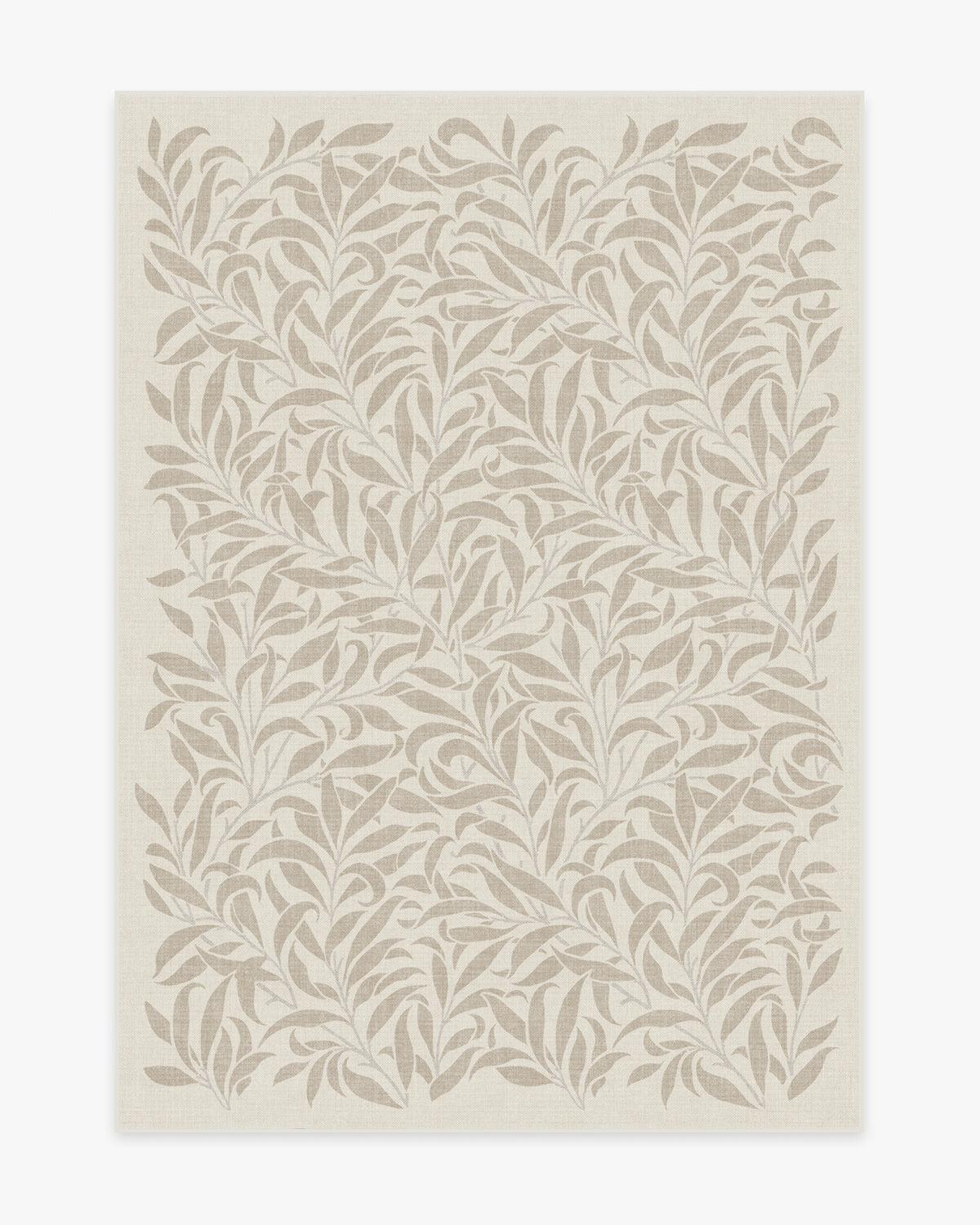Morris And Co Pure Willow Boughs — Halı, Doğal, AREA, beyaz zemin, 5x7