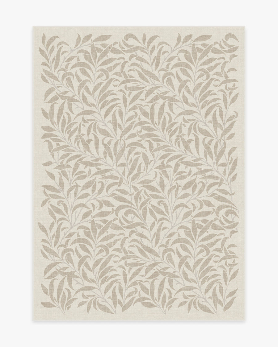 Morris And Co Pure Willow Boughs — Halı, Doğal, AREA, beyaz zemin, 5x7