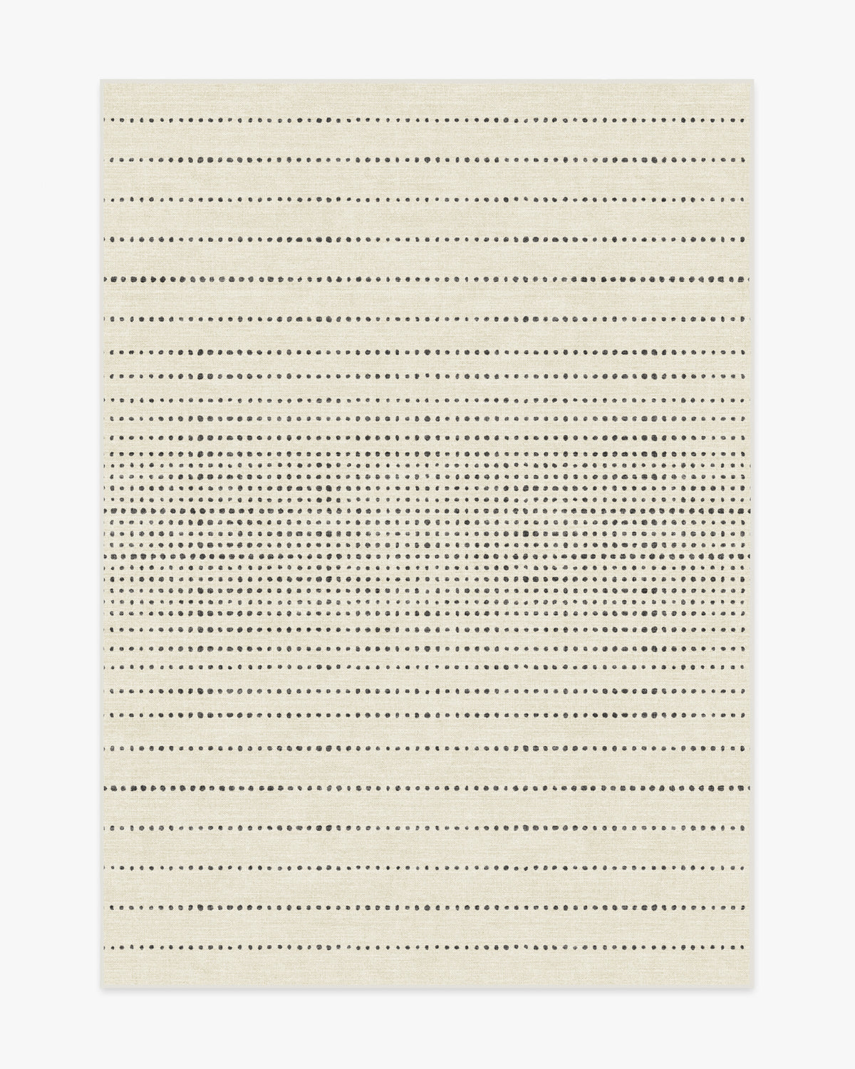 Array — Halı, Siyah Fildişi, AREA, beyaz zemin, 5x7