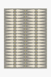 Carnaby Shadow Del Sol — Halı, Gri, AREA, beyaz zemin, 5x7