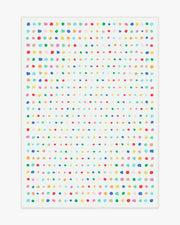 Jelly Dot — Halı, Bright Beyaz, AREA, beyaz zemin, 5x7