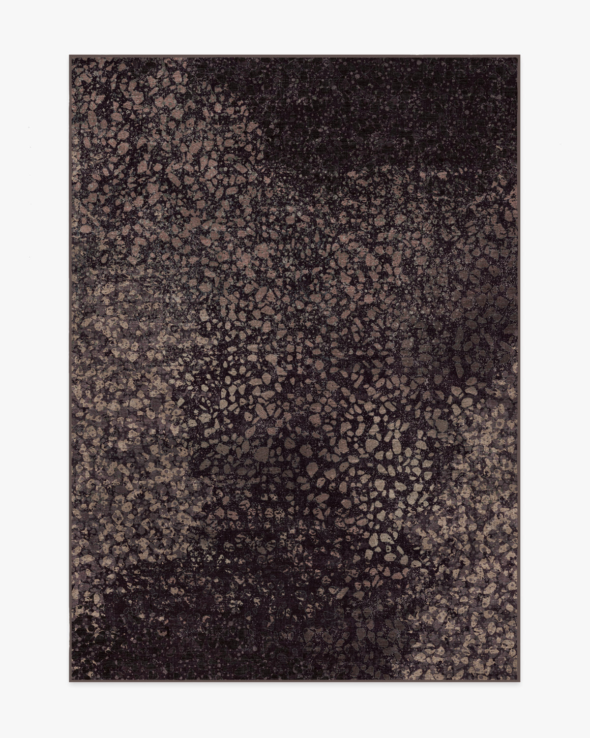Terran — Halı, Bordo, AREA, beyaz zemin, 5x7