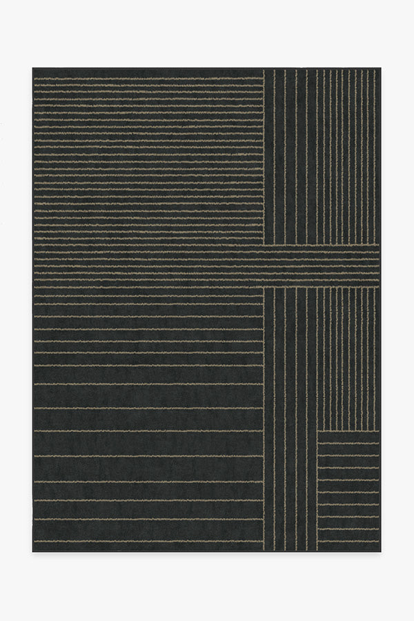 Bowie — Halı, Antrasit, AREA, beyaz zemin, 5x7
