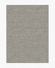 Bower — Halı, Gri, AREA, beyaz zemin, 5x7