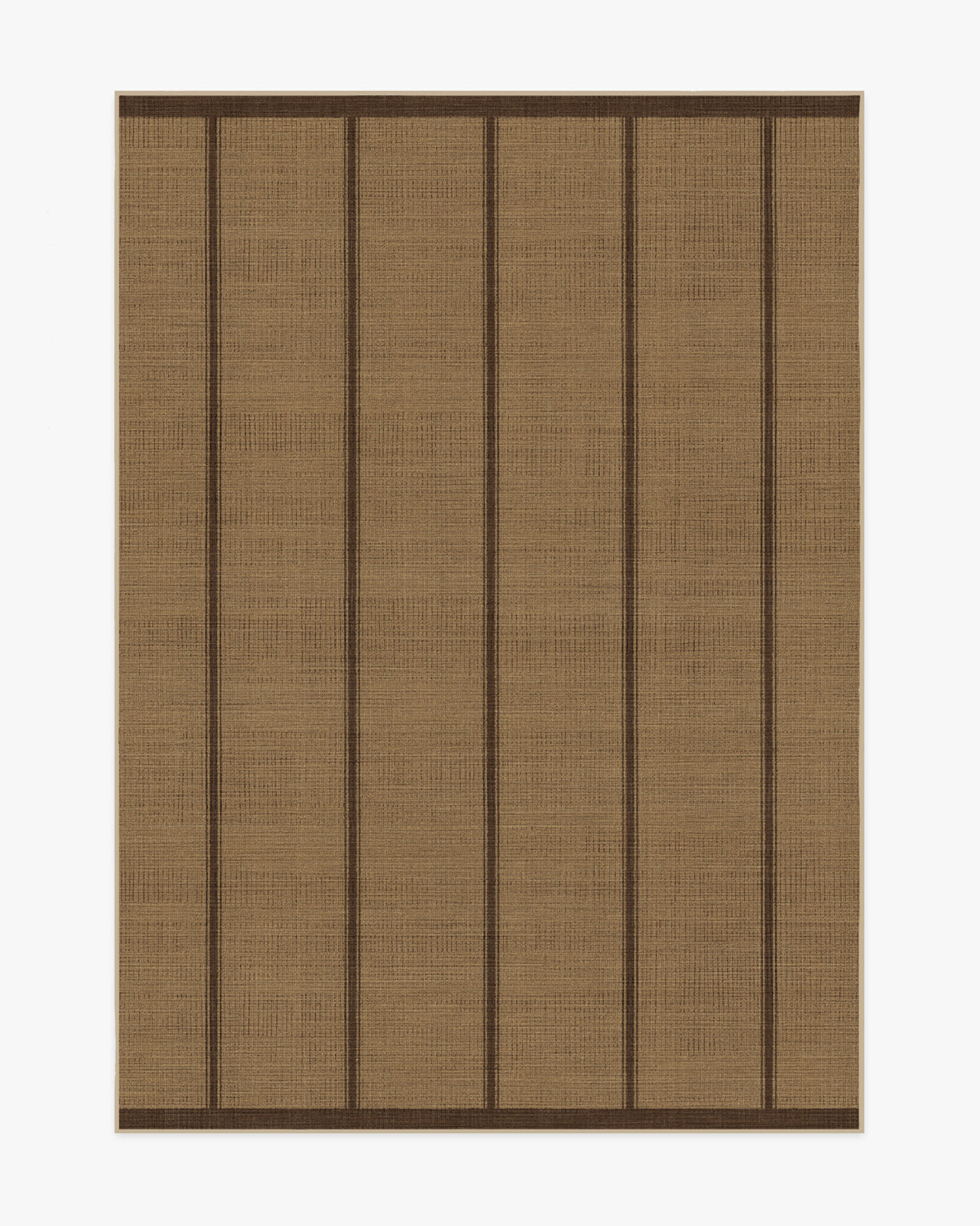 Harvest Stripe — Halı, Kahverengi, AREA, beyaz zemin, 5x7