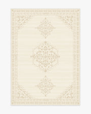 Alette — Halı, Fildişi, AREA, beyaz zemin, 5x7