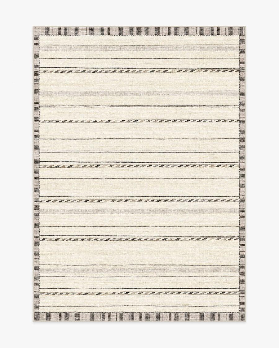 Hemma — Halı, Krem ve Antrasit, AREA, beyaz zemin, 5x7