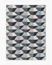 Zeno — Halı, Antrasit, AREA, beyaz zemin, 5x7