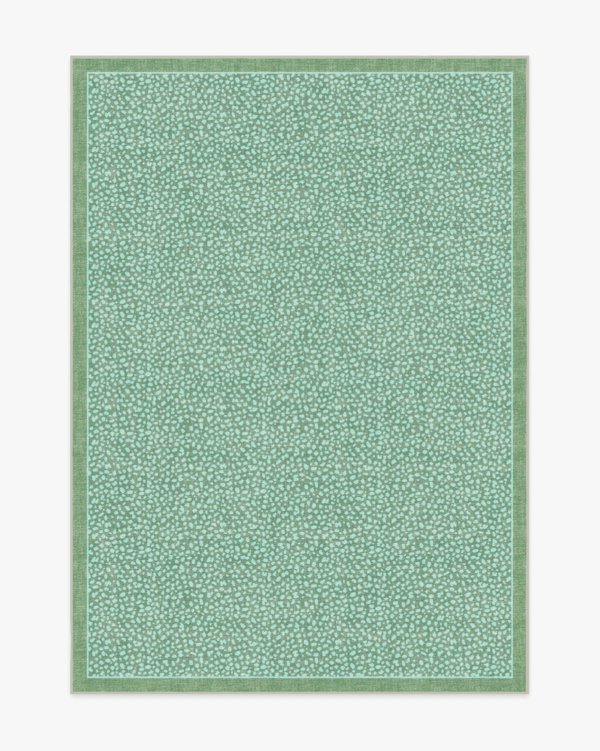 Teeny Terrazzo — Halı, Adaçayı, AREA, beyaz zemin, 5x7