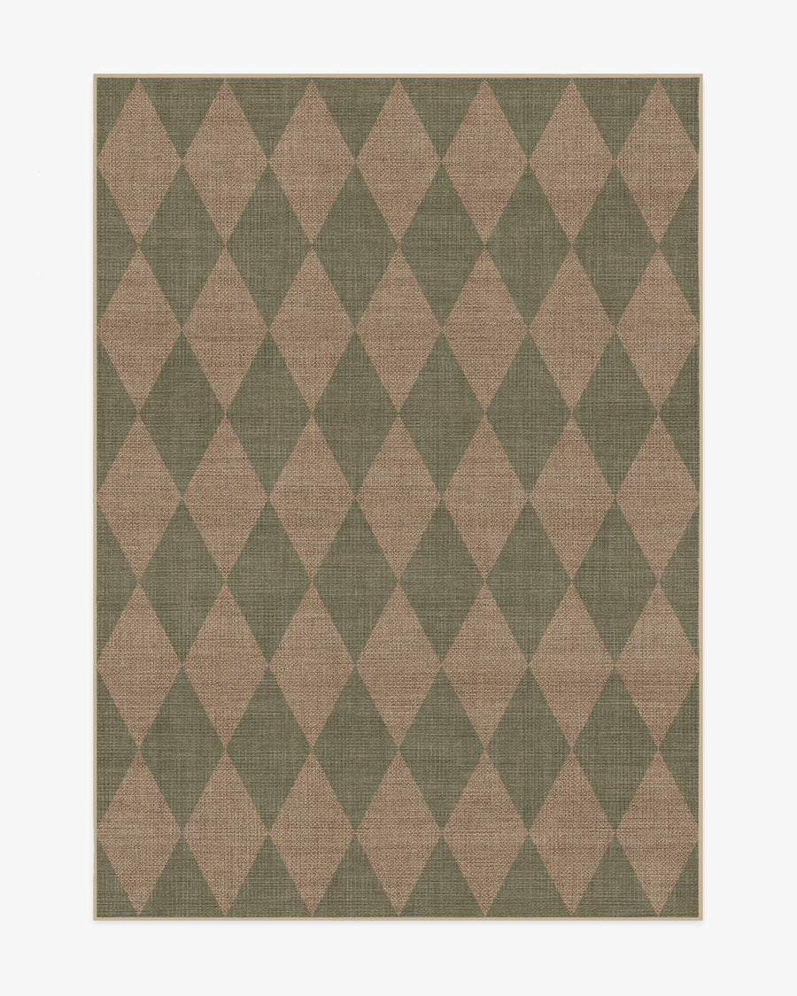 Palazzo — Halı, Adaçayı Yeşili, AREA, beyaz zemin, 5x7