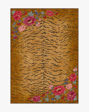 Bengal Bloom — Halı, Çok Renkli, AREA, beyaz zemin, 5x7