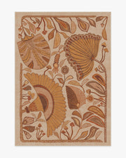 Justina Blakeney Alice Mellow — Halı, Sarı, AREA, beyaz zemin, 5x7