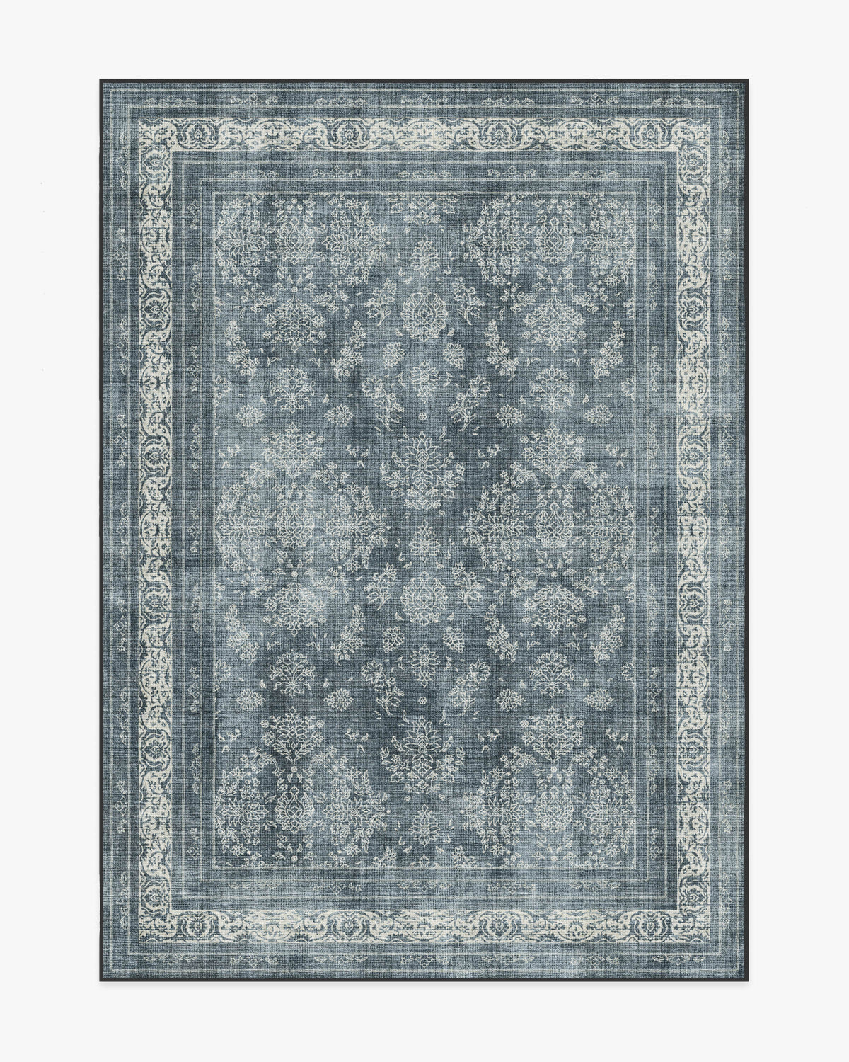 Maelyn — Halı, Antrasit Nötr, AREA, beyaz zemin, 5x7