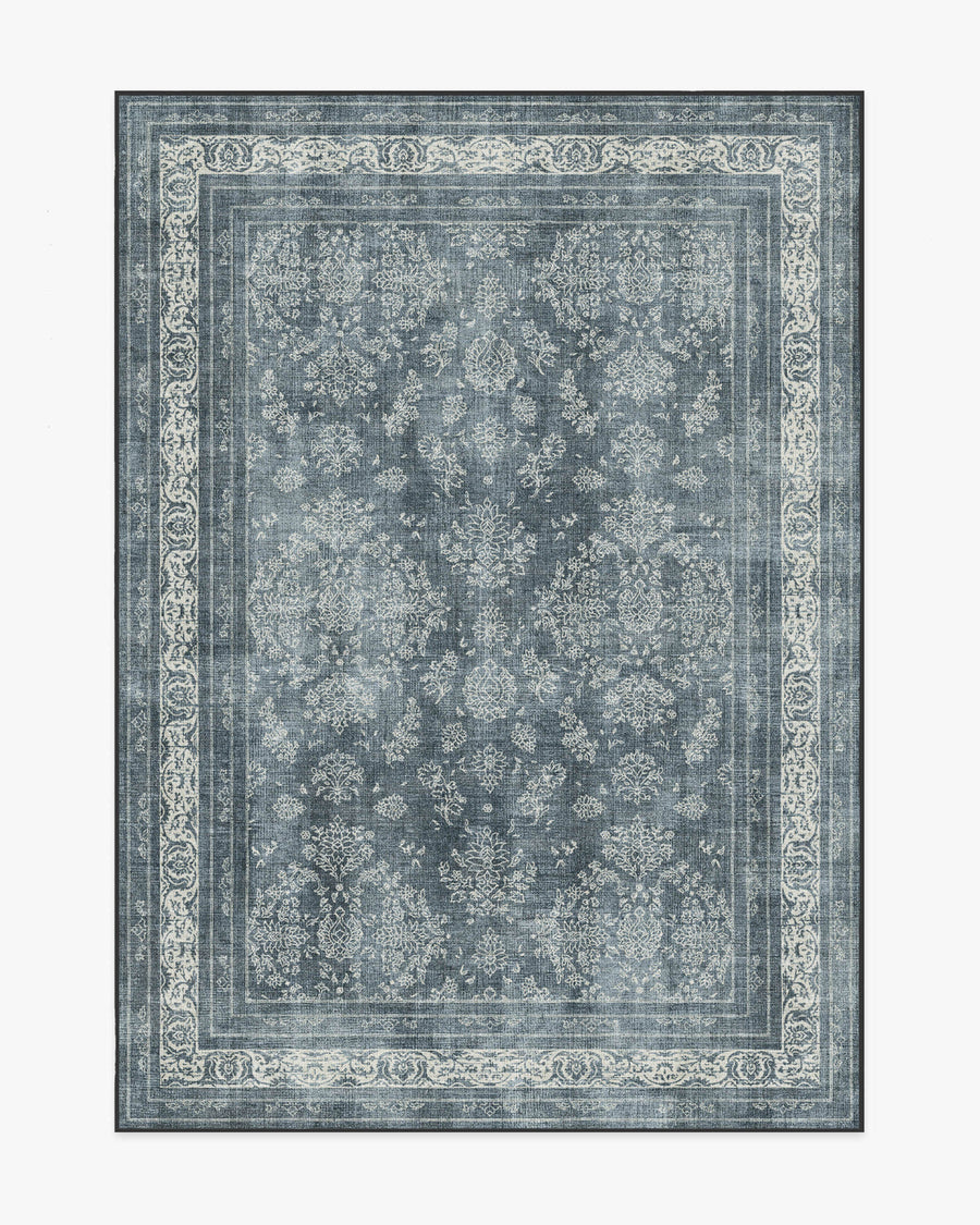 Maelyn — Halı, Antrasit Nötr, AREA, beyaz zemin, 5x7