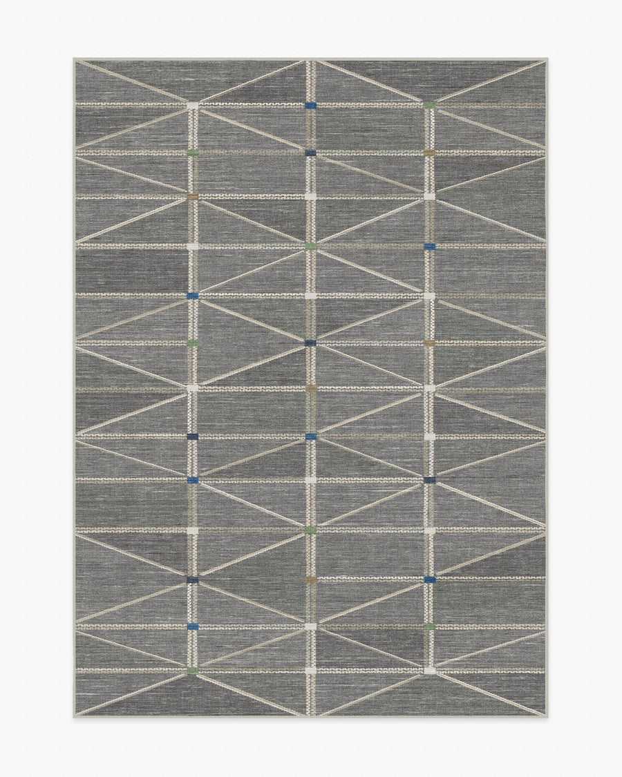 Ulysses — Halı, Gri, AREA, beyaz zemin, 5x7