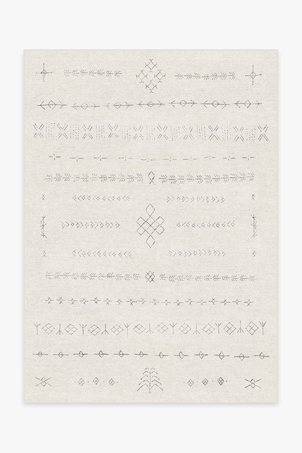 Astrid — Halı, Beyaz, AREA, beyaz zemin, 5x7