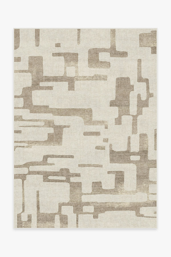 Holme — Halı, Fildişi Doğal, AREA, beyaz zemin, 5x7