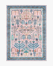 Julietta — Halı, Yumuşak Pembe, AREA, beyaz zemin, 5x7