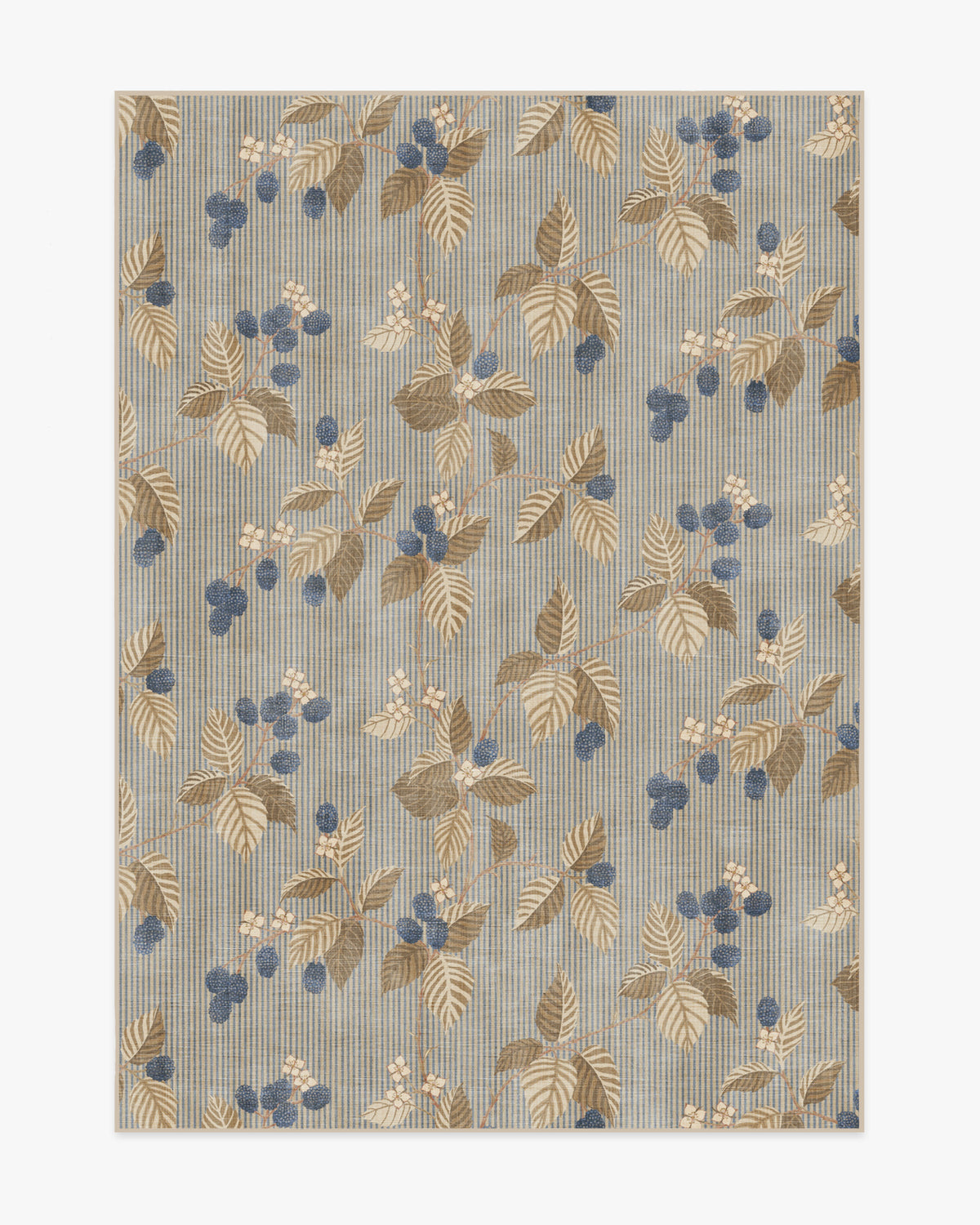 Rubus — Halı, Azure Fawn, AREA, beyaz zemin, 5x7