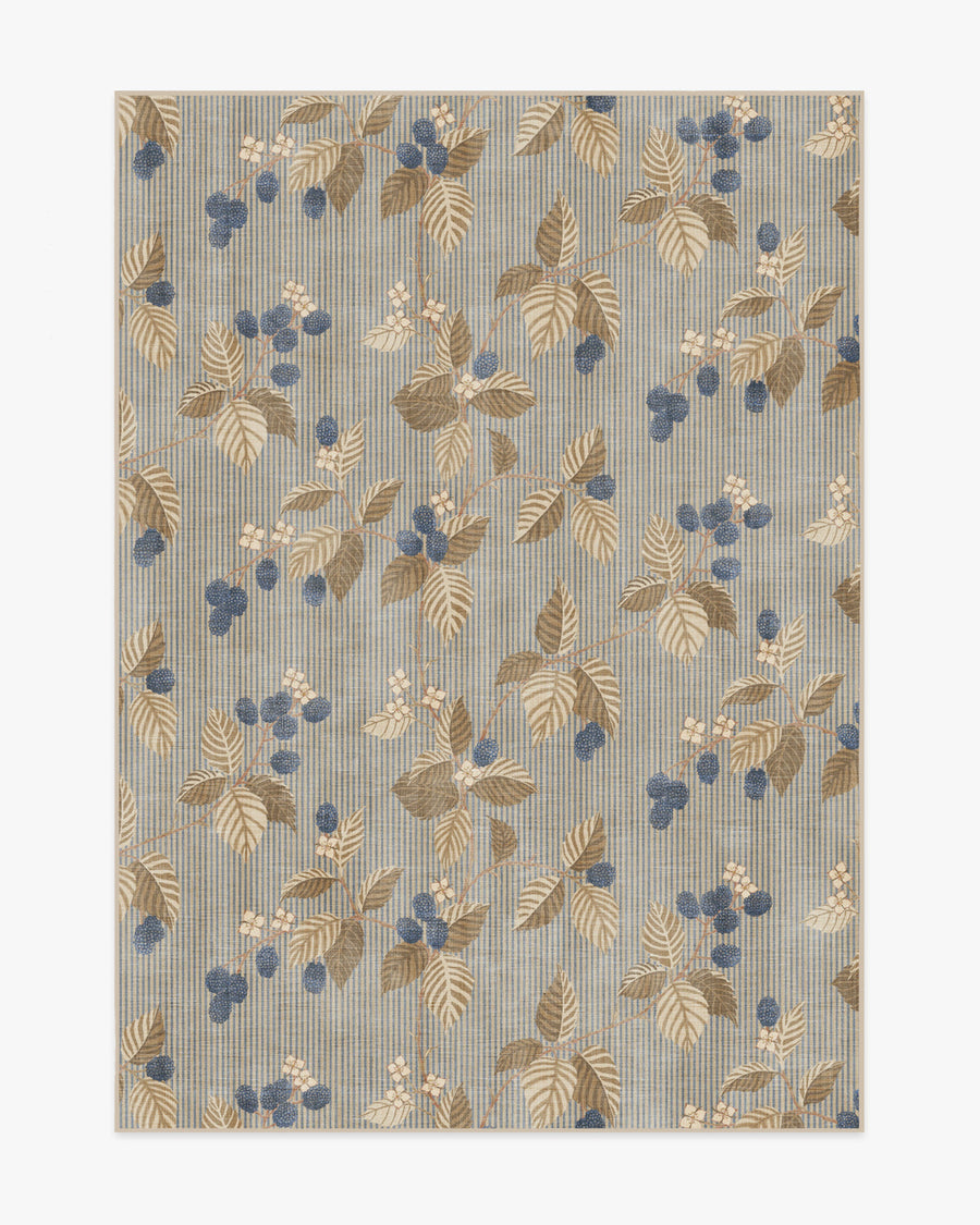 Rubus — Halı, Azure Fawn, AREA, beyaz zemin, 5x7