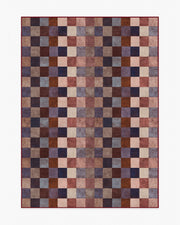 Flux — Halı, Bakır Çok Renkli, AREA, beyaz zemin, 5x7