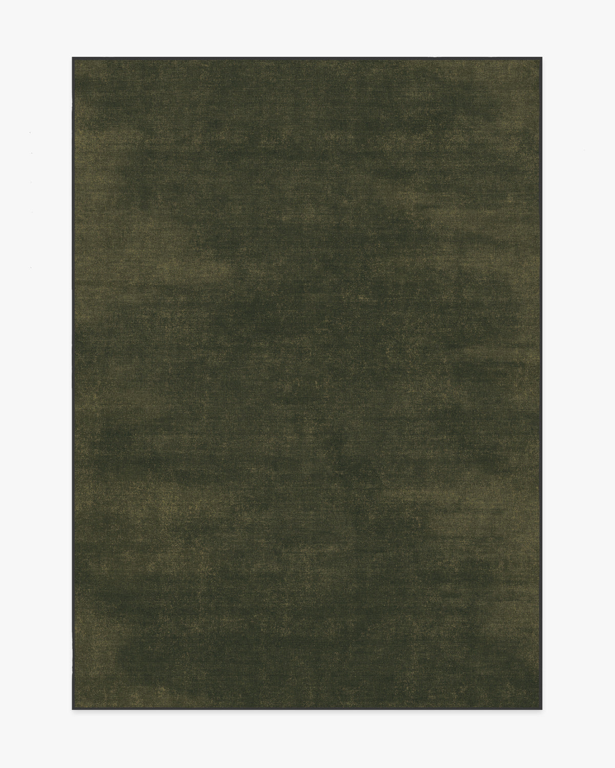 Nico Solid — Halı, Zeytin, AREA, beyaz zemin, 5x7