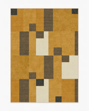 Corso — Halı, Toprak Sarısı, AREA, beyaz zemin, 5x7