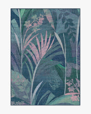 Palmera — Halı, Mavi, AREA, beyaz zemin, 5x7