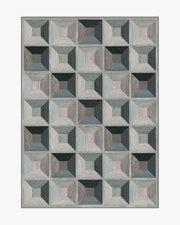 Hedra — Halı, Gri, AREA, beyaz zemin, 5x7
