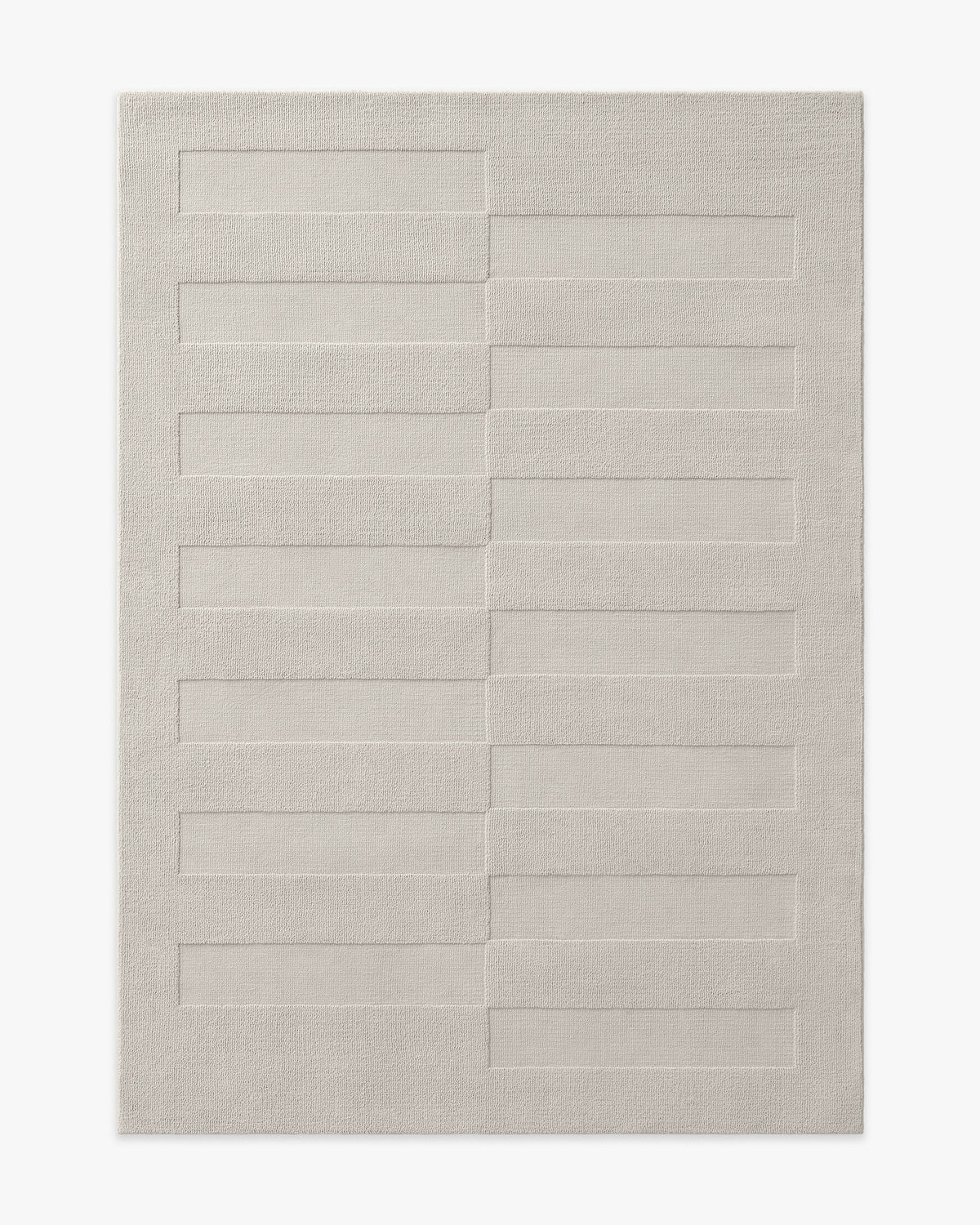 Ryder — Halı, Dove Gri, AREA, beyaz zemin, 5x7