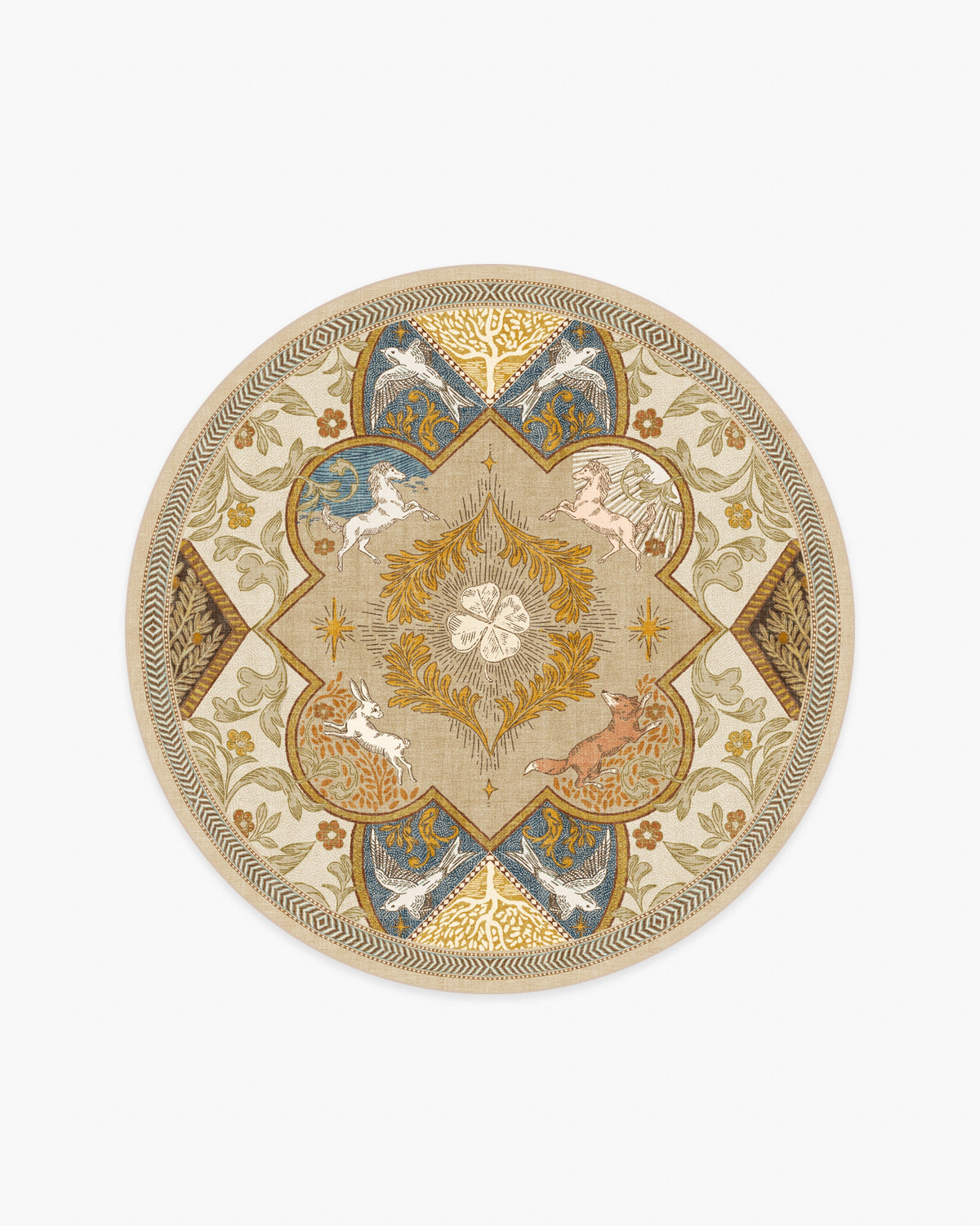 Woodland Wanderer Medallion — Halı