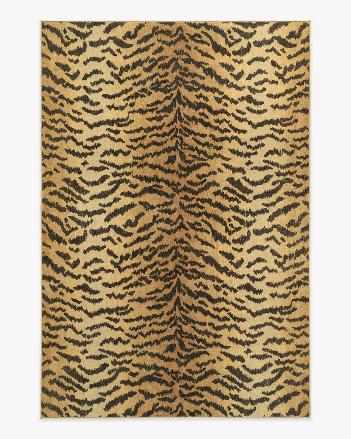 Tigre — Halı, Altın, AREA, beyaz zemin, 6x9