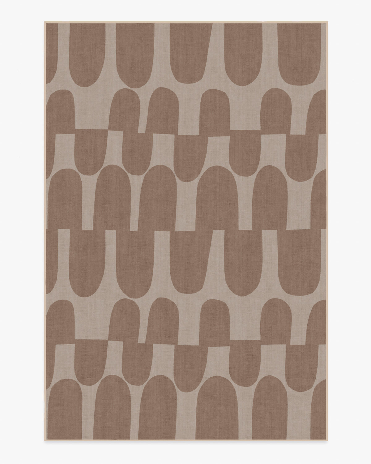 Ratsu — Halı, Taba, AREA, beyaz zemin, 6x9