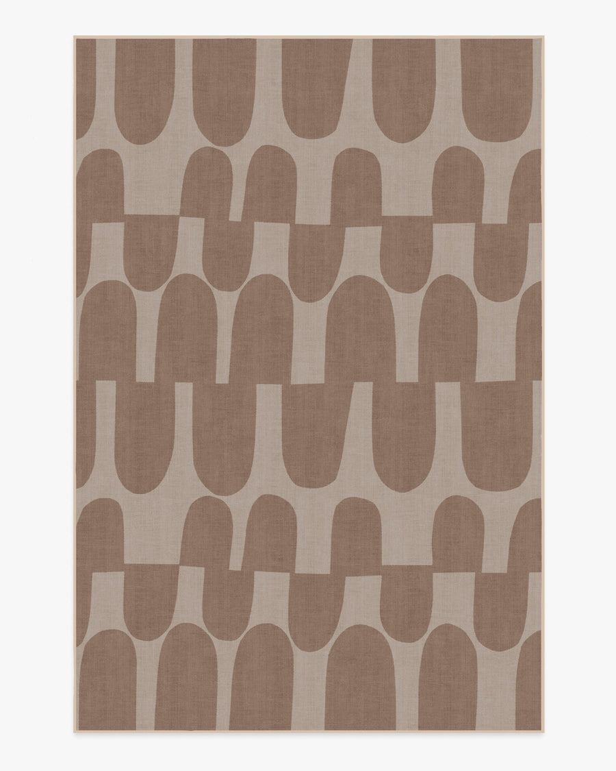 Ratsu — Halı, Taba, AREA, beyaz zemin, 6x9