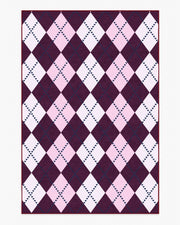 143 Argyle — Halı, Bordo Pembe, AREA