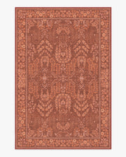 Amal — Halı, Terracotta, AREA, beyaz zemin, 6x9
