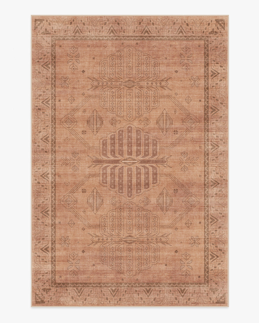 Zariah — Halı, Gül Pas, AREA, beyaz zemin, 6x9