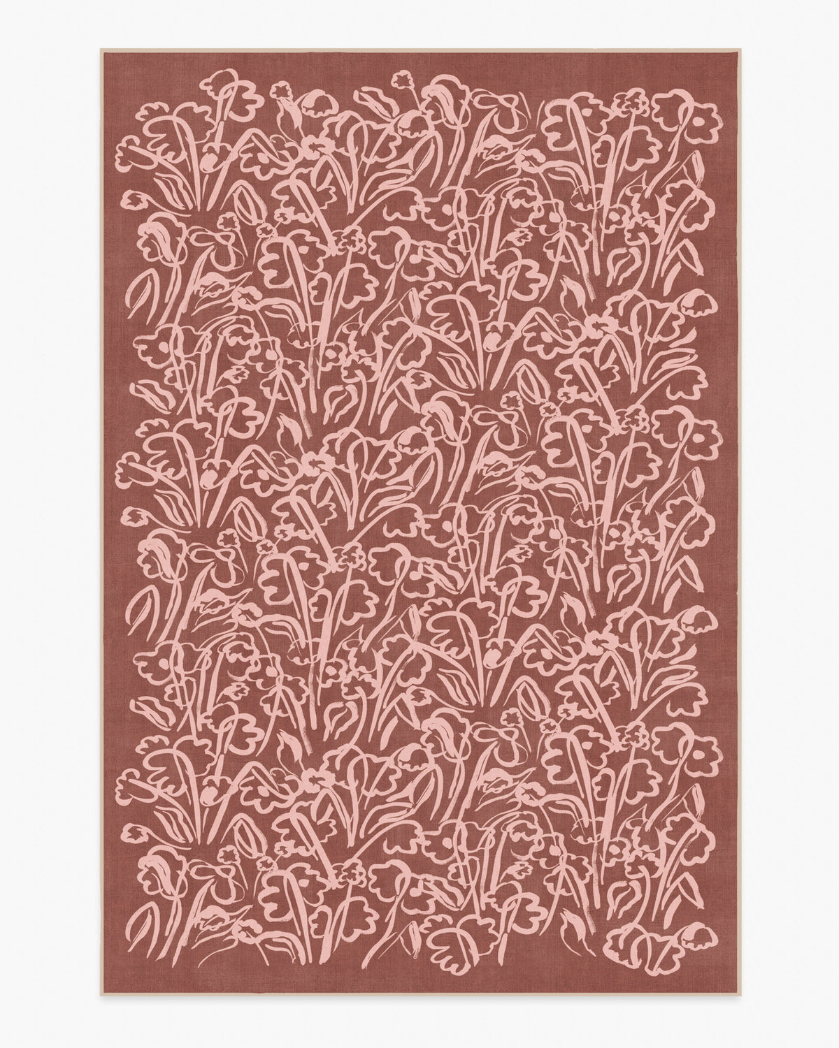 Ensikukat — Halı, Pas, AREA, beyaz zemin, 6x9