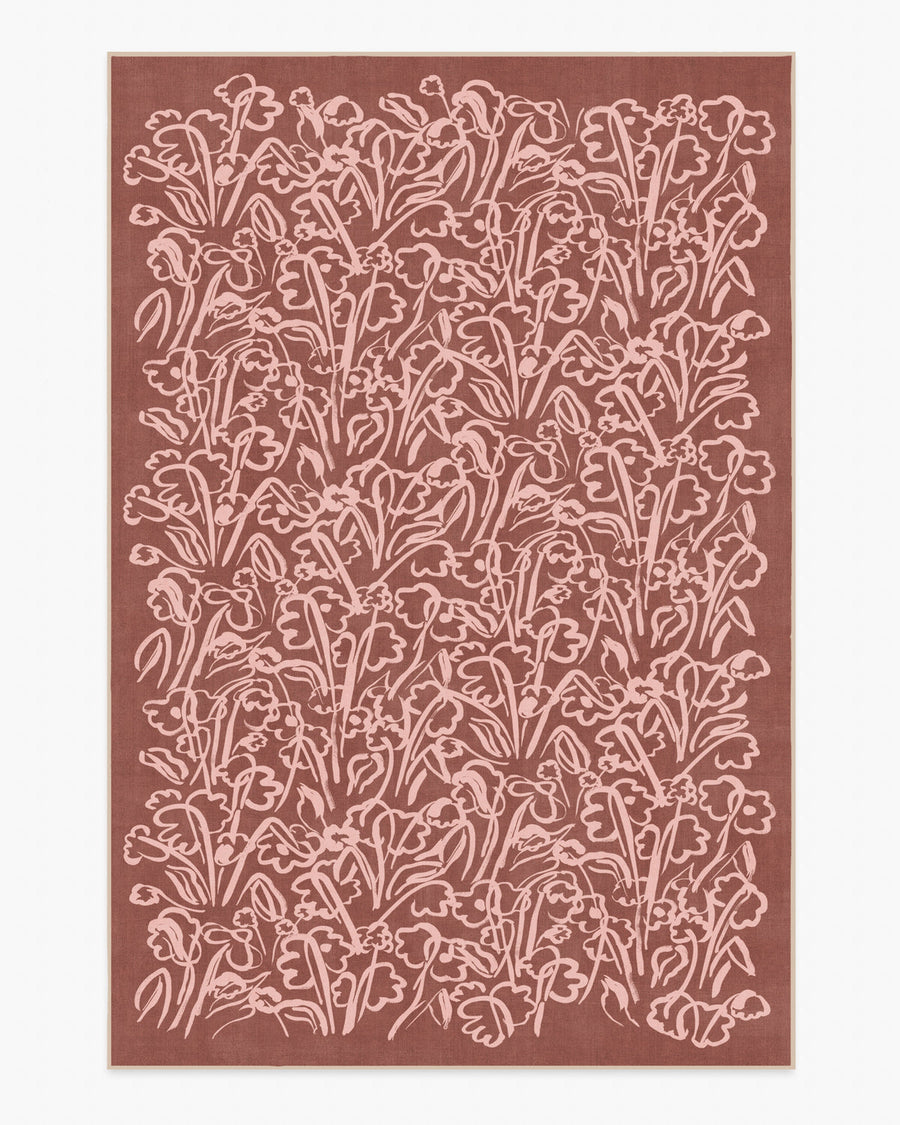 Ensikukat — Halı, Pas, AREA, beyaz zemin, 6x9