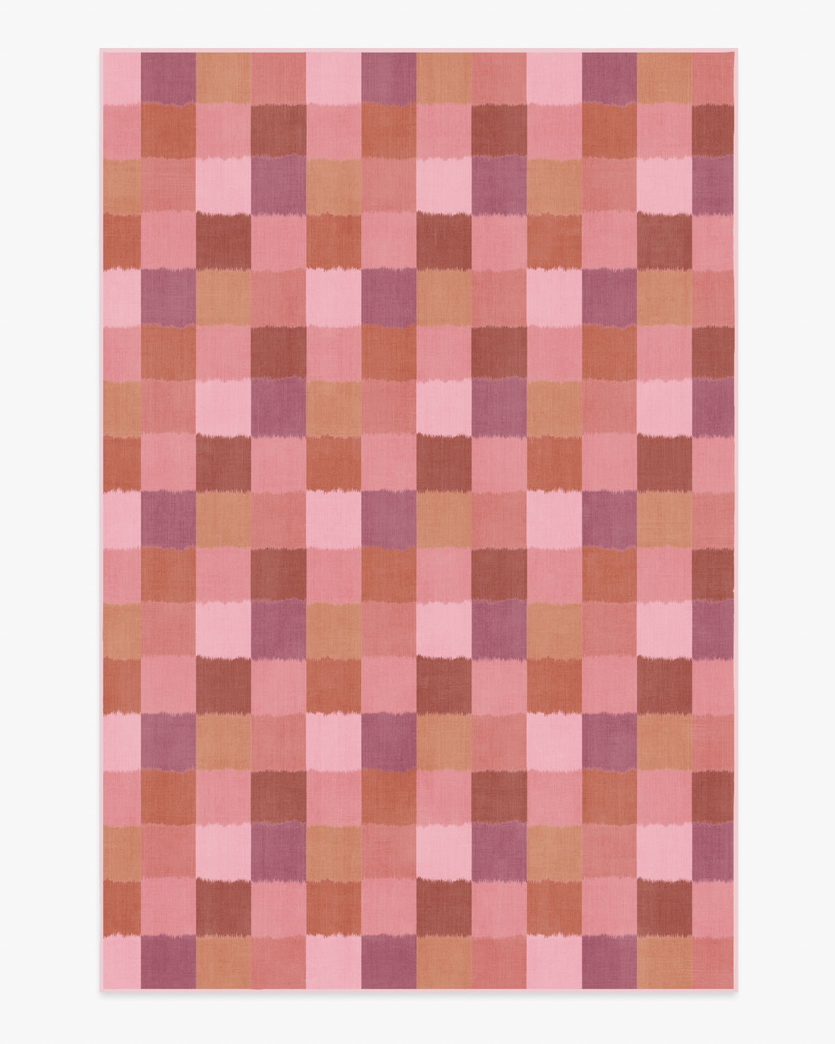 Ostjakki — Halı, Pembe Turuncu, AREA, beyaz zemin, 6x9