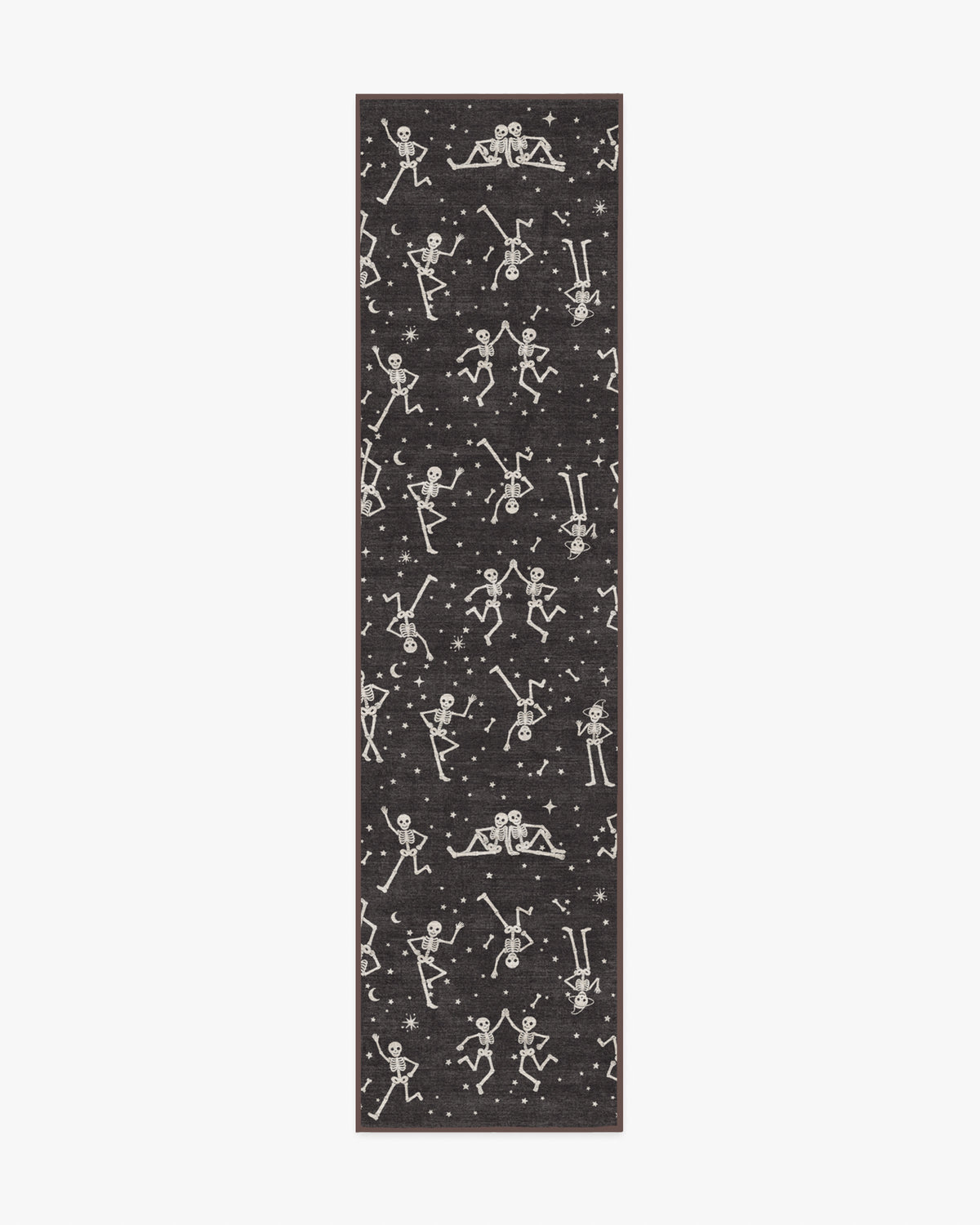 Bone Parade — Halı, Antrasit, RUNNER, beyaz zemin, 2x10