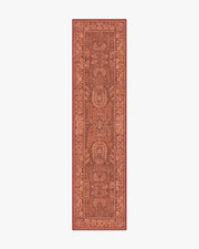 Amal — Halı, Terracotta, RUNNER, beyaz zemin, 2x10