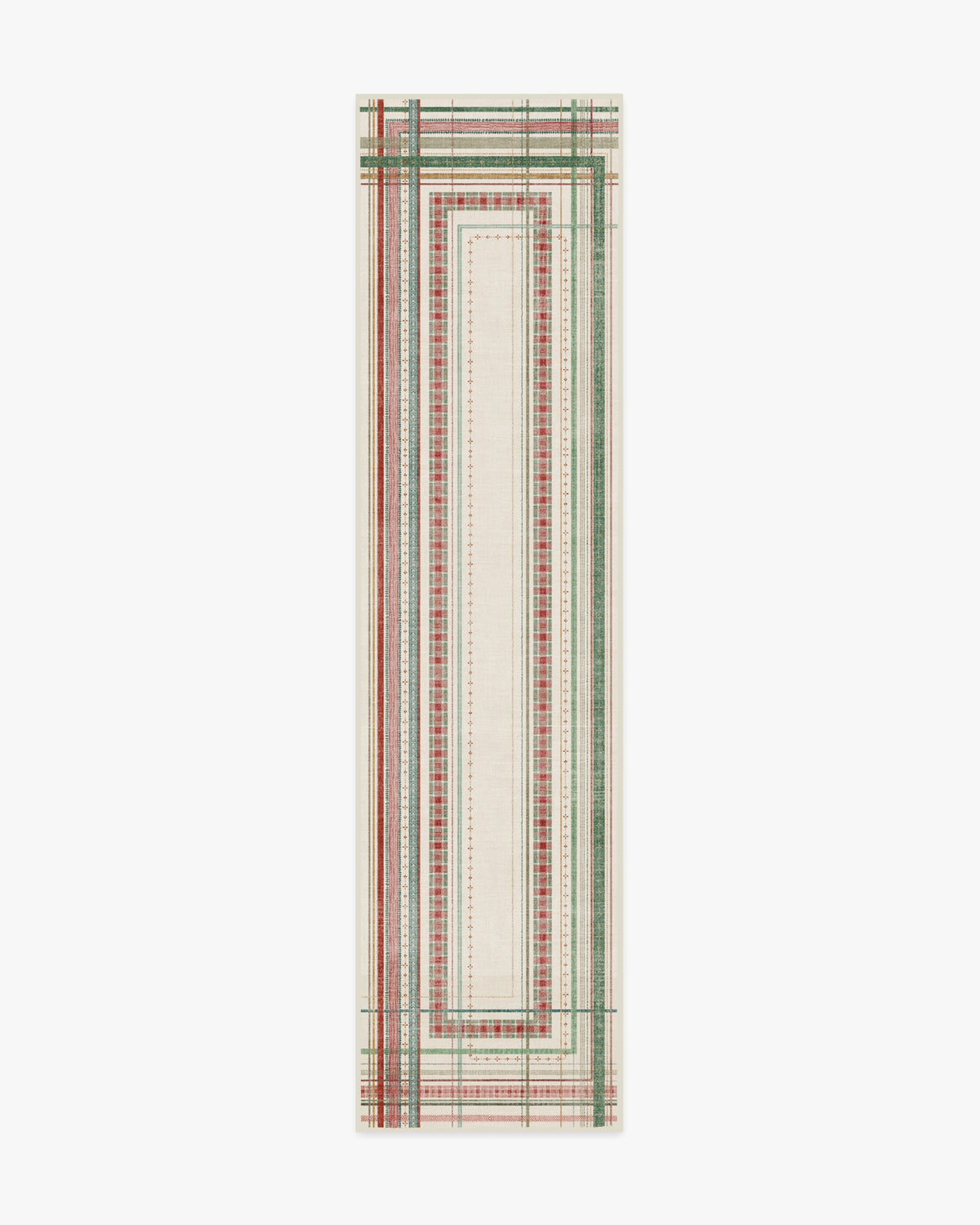 Callie Holiday — Halı, Çok Renkli, RUNNER, beyaz zemin, 2x10