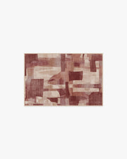 Kasbah — Halı, Kırmızı, AREA, beyaz zemin, 2x3