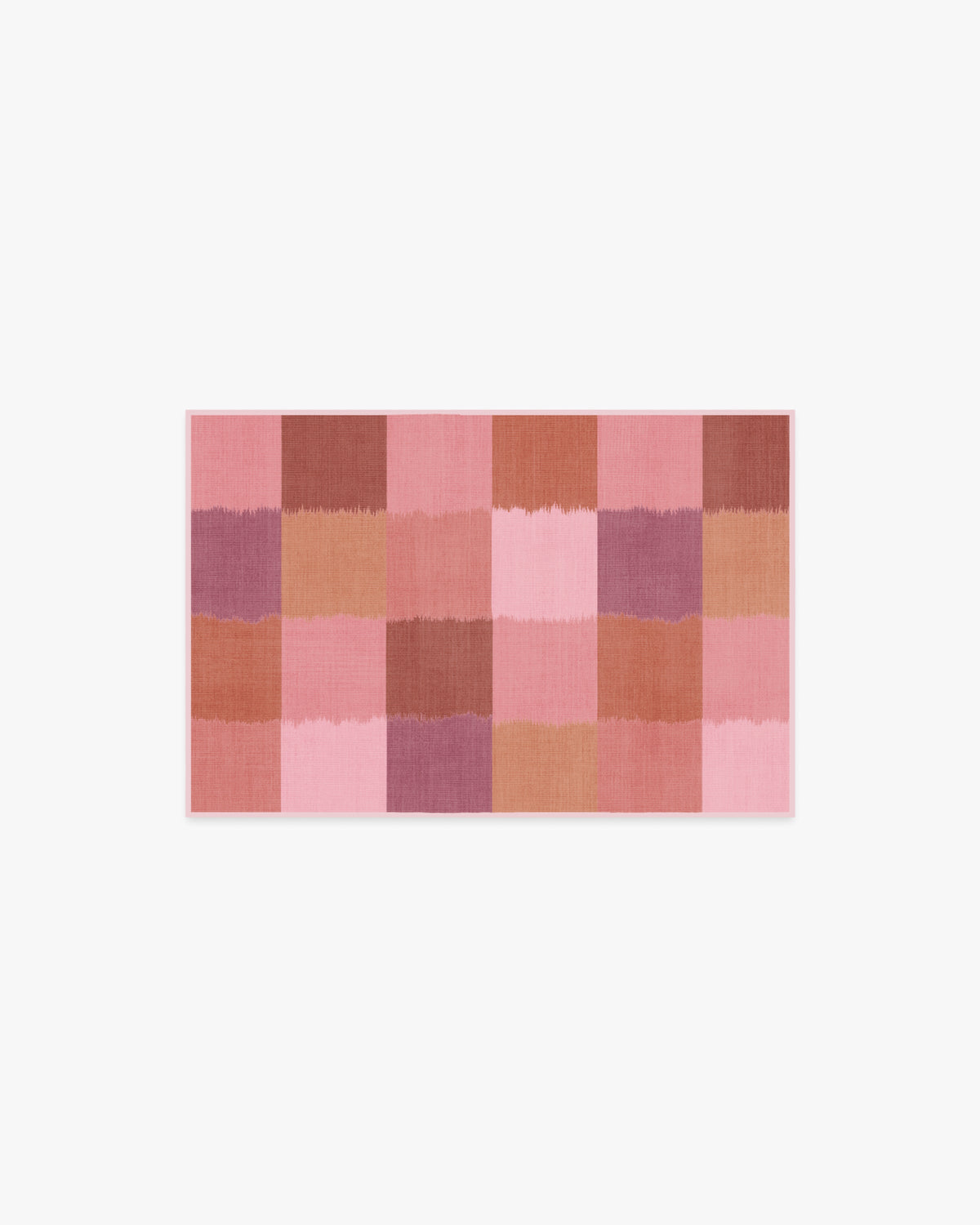 Ostjakki — Halı, Pembe Turuncu, AREA, beyaz zemin, 2x3