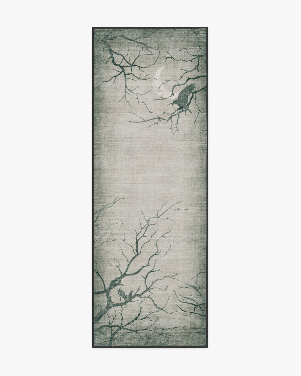 Moonshadows — Halı, Gri, RUNNER, beyaz zemin, 2x7