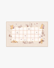 A Picnic Together — Halı, Krem Çok Renkli, AREA, beyaz zemin, 3x5