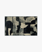 Riven — Halı, Antrasit Krem, AREA, beyaz zemin, 3x5